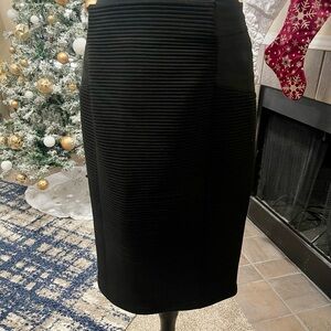 Elegant Black Pencil Skirt